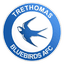 Trethomas Bluebirds logo